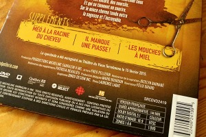 Fred Pellerin - De peigne et de misère - Pochette DVD