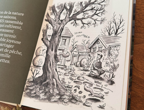 Illustrations pour le livre Territoires – Automne