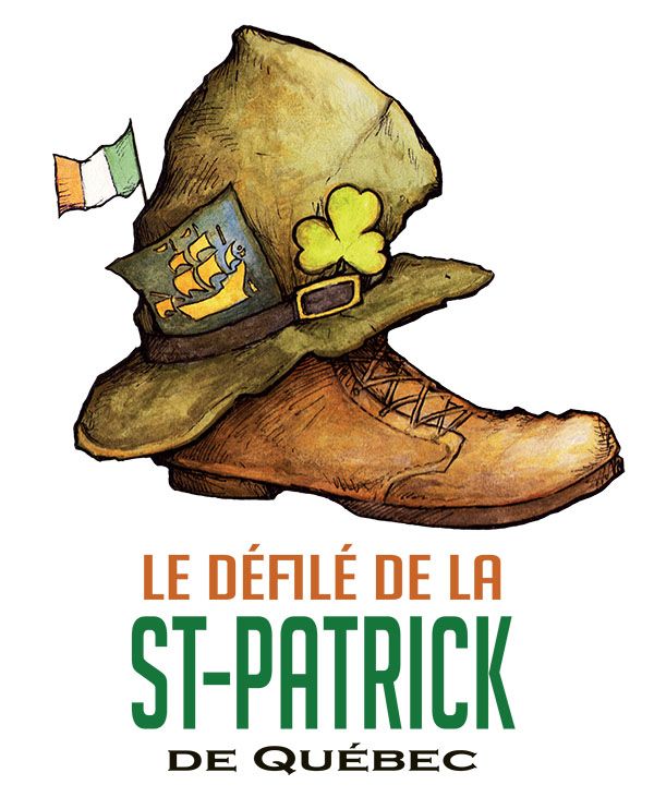 Logo défilé de la St-Patrick de Québec