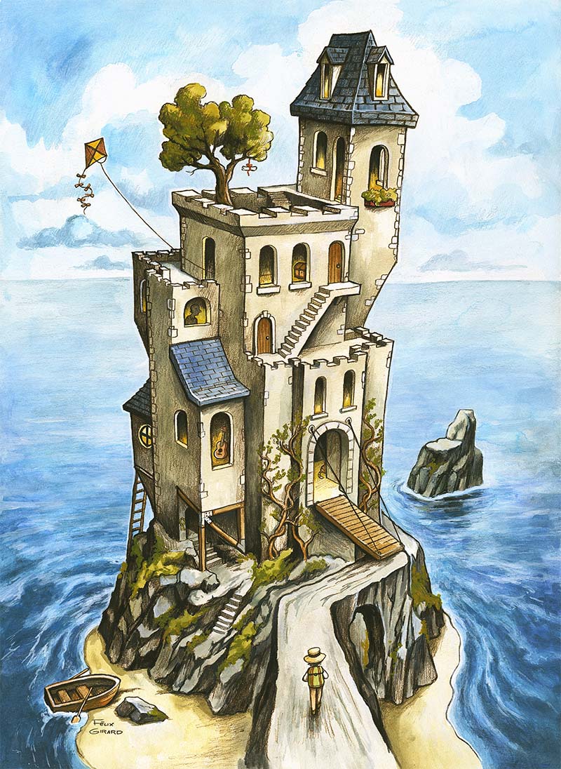 Le Château sur l’Île