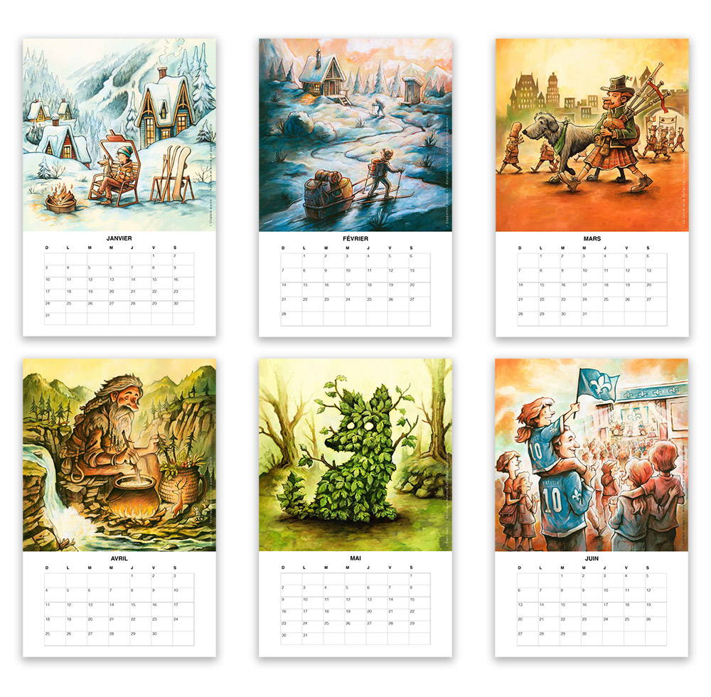 calendrier2027FelixGirard_spreads1 Calendrier 2027 Félix Girard